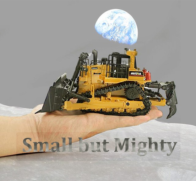 metal toy bulldozer