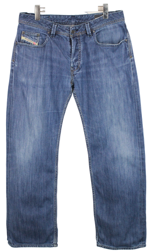Jean Homme Red Herring – W34 L31 Bleu Denim, Jambe Droite, Occasion