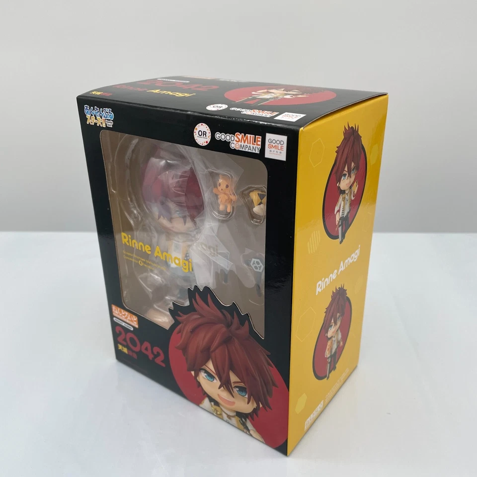 Nendoroid Ensemble Stars Music Rinne Amagi Action Figure #2042 Orange Rouge  - Image 4 of 4