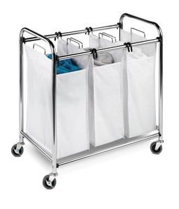 laundry bin with wheels
