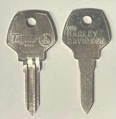 Taylor X126 Harley Davidson Key Blank uncut (1 Pc) | eBay