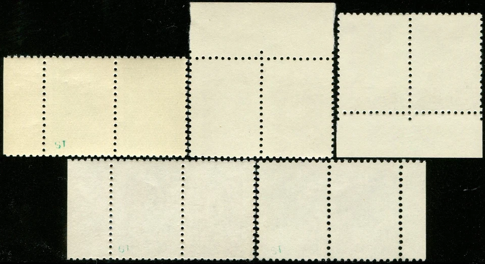 KAZAKHSTAN Mi-N° 1/2+3/6w+3/6v NEUFS** Surcharges Cyrillique et Latine se Tenant - Immagine 3 di 3