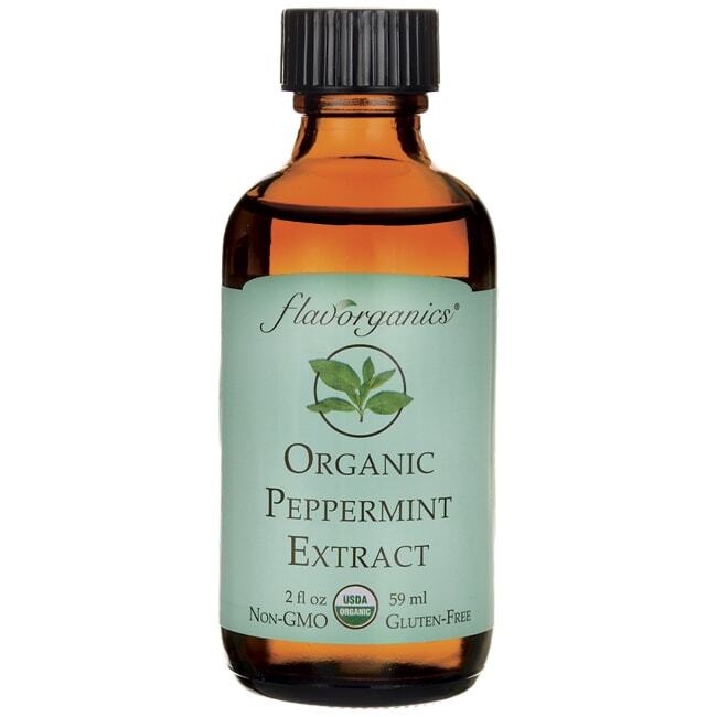 Экстракт органической перечной мяты Flavorganics 2 ж. унц.