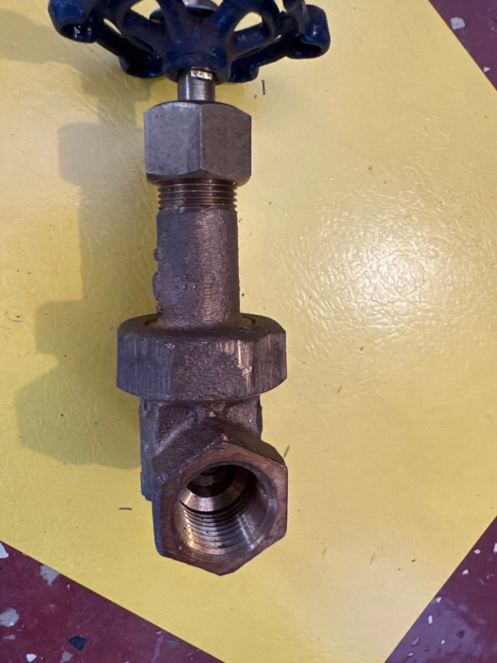 1/2" BRONZE  150# THREADED RISING-STEM POWELL GATE VALVE  (FIG.2714) - Image 4 of 4