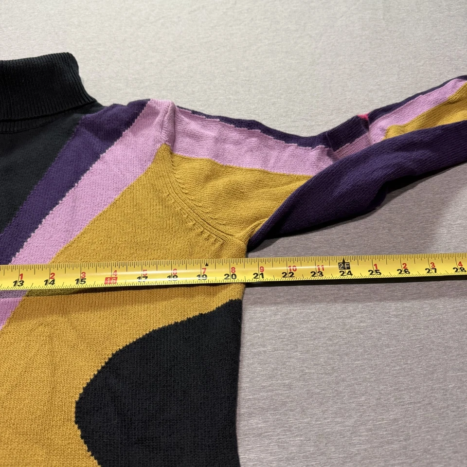 Suéter Para Mujer Susan Bristol XL Abstracto Retro Femenino Salón Indie Púrpura Foto 4 de 4