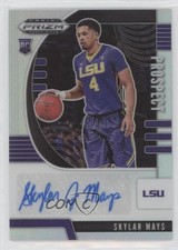 2020-21 Panini Prizm Draft Picks Prospect Silver Skylar Mays #PA-SM Auto rf2