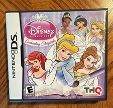 THQ Disney Princess Enchanting Storybooks Nintendo DS Empty Game Case