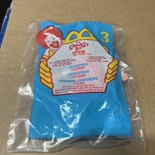 McDonald's Happy Meal Toy Doug's First Movie Quailman 3 1999 NEW Nickelodeon