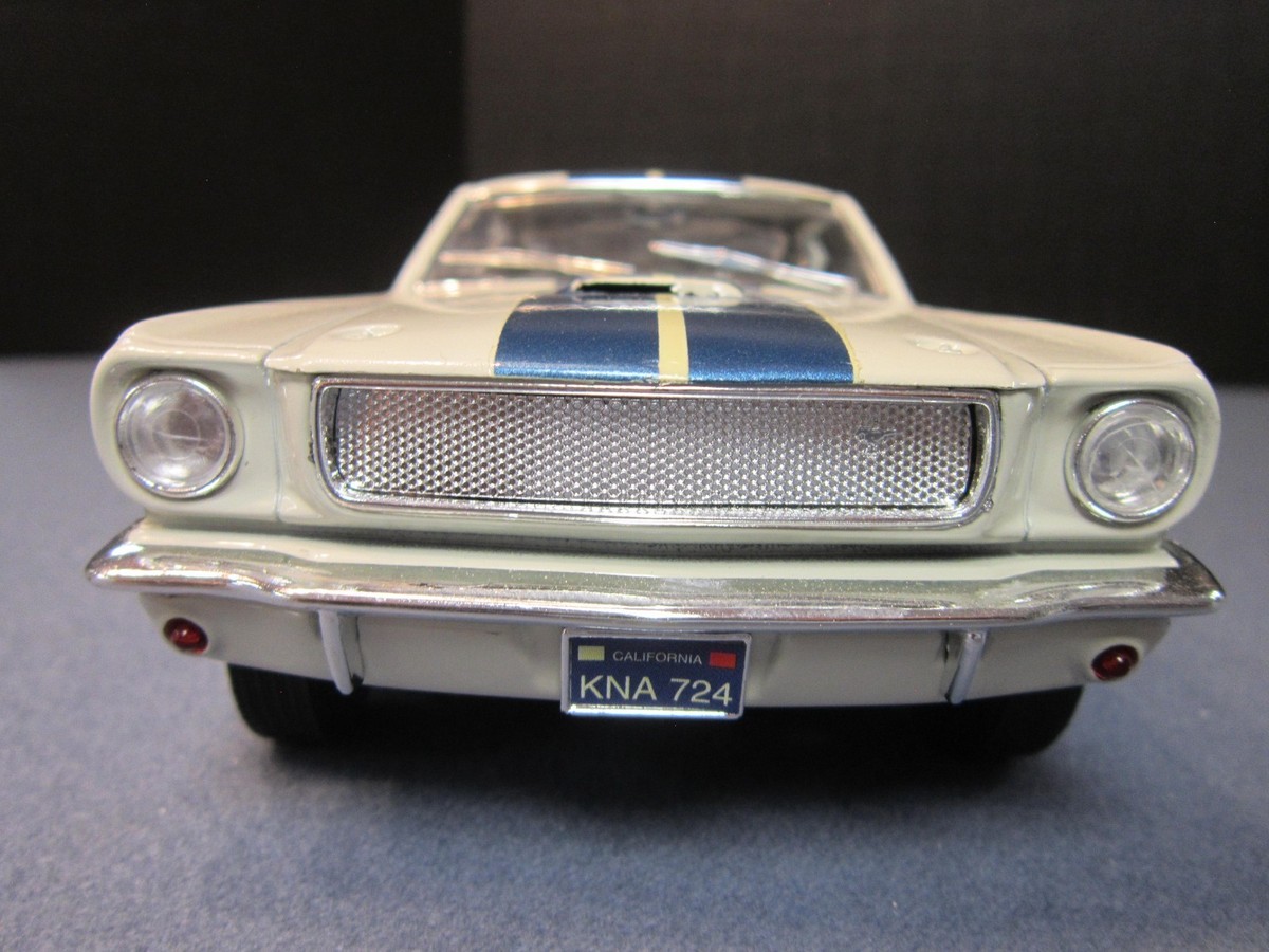 Jouef Evolution 1:18 Scale White 1965 Ford Mustang GT 350 Made In