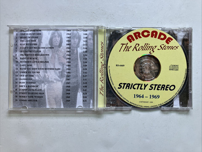 The Rolling Stones CD - Strictly Stereo 1964-1969 - Arcade - Very 