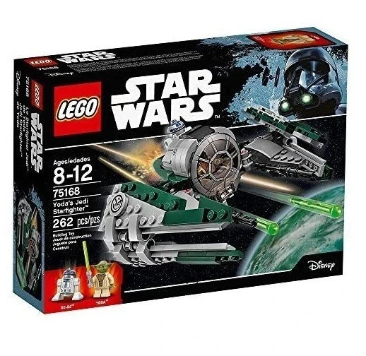 LEGO Star Wars 75168 Yoda's Jedi Starfighter New Sealed Clone Wars R2D2 Retired