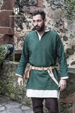 Burgschneider - Medieval Tunic Short Erik - Green medieval fantasy costume