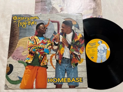 DJ Jazzy Jeff & The Fresh Prince – Homebase LP Inner [1st US Press] JIVE