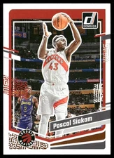 2023-24 Panini Donruss Basketball Card Base Pascal Siakam Toronto Raptors #132