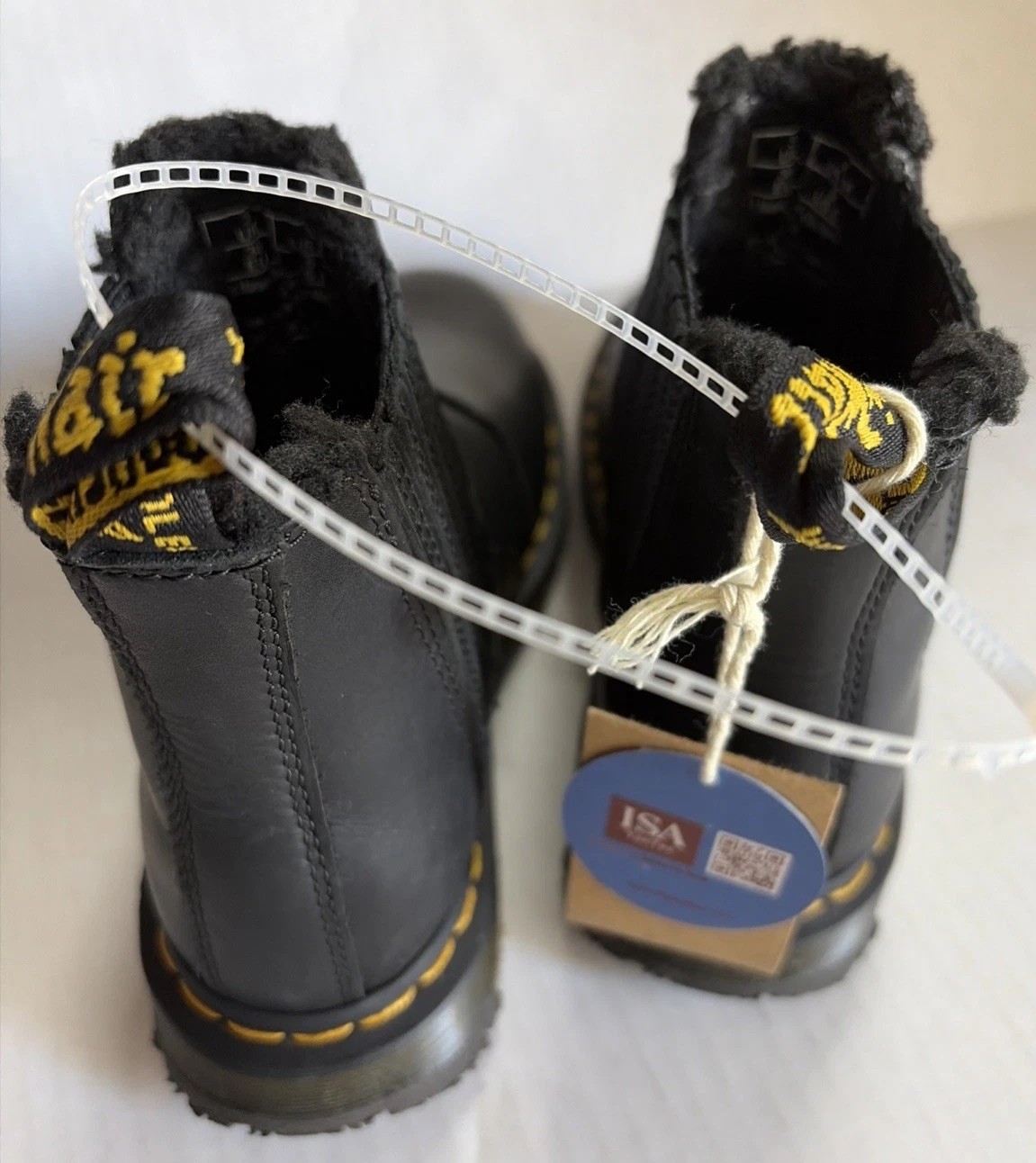 Dr. Doc Martens 2976 Wintergrip Womens Sz 4 Chelsea AirWair Black Leather Boot thumbnail 4