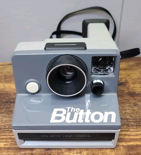 Vintage Polaroid The Button Land Camera with Box – Untested SX-70 Film - Picture 2 of 12