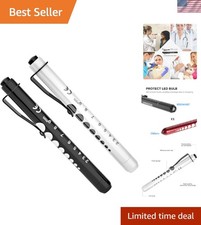Lightweight Reusable LED Pen Lights - Perfect for Medical Students Caregivers
