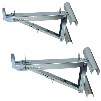 Ladder Jacks Scaffold Bracket, Two-Rung Short Body Extension Ladder Jack for ...