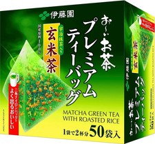 ITOEN Oi Ocha Matcha Green Tea wiht Rosted Rice Tea Bag 2.3g  50 P Japan