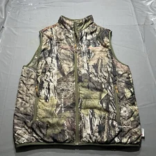 Mossy Oak Camo Reversible Vest 3M Thinsulate Men's Large