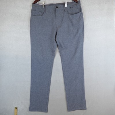 Travis Mathew Pants Mens Performance Golf Casual Gray 36x34 Open To Close