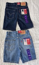 Levi's Boys 511 Stretch Flexible Denim Slim Fit Short 2 Pair Size 10 Regular NWT