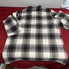Duluth Trading Co. Women's Doubleback Printed Fleece Pullover Size Medium