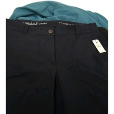 Talbots The Weekend Chino Collection Size 6 Dark Blue New With Tags