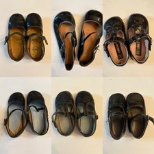 Vintage Girls/ Mary Jane Shoes/Buster Brown/Cherokee/Patti Playpal Size/5 To 6