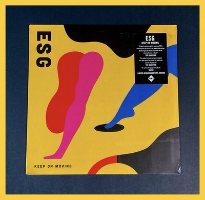 ESG - Keep On Moving LP on Neon Orange Vinyl Funk/Soul Electronic New Wave