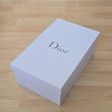 Christian Dior Classic White Shoe Storage Display Gift Box 11.5"x 7.5"x 4"