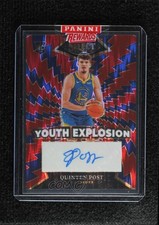 2024-25 Panini Select Red Flash Prizm 66/99 Quinten Post #YE-QPT Auto 0rr4