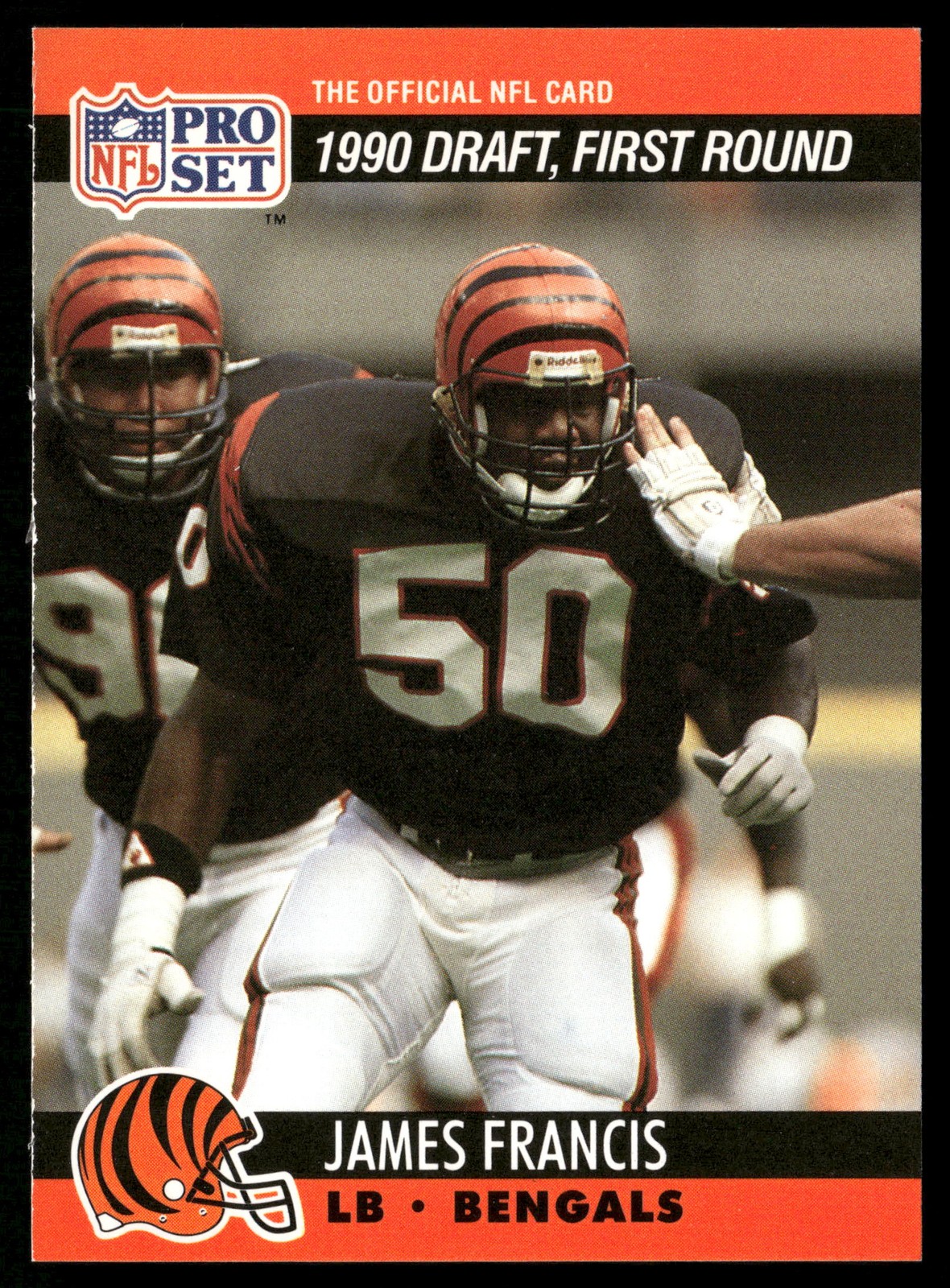 1990 Pro Set #680 James Francis