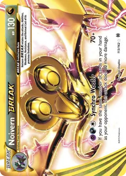 Noivern BREAK - 113/162 - Pokemon Breakthrough XY Ultra Rare Card LP