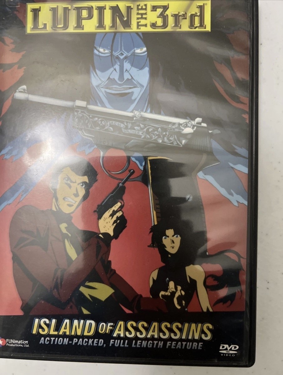 Lupin the 3rd Movie Pack island of assassins ￼ DVD Box Set