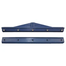 SEYMOUR MIDWEST RAKE 78255 Polymer Squeegee Frame, Blue, 18"W 55ET06