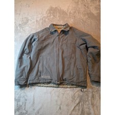 Columbia Canvas Work Jacket Mens M Gray SM 50...