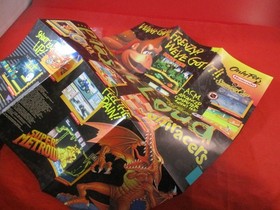 Super NES Controller Nintendo SNES Paddle Instruction Manual + Inserts & Bag! #