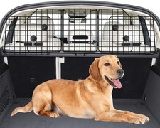 Dog Car Barrier for SUVs, Van, Vehicles, Adjustable Large Pet Barriers, Unive...