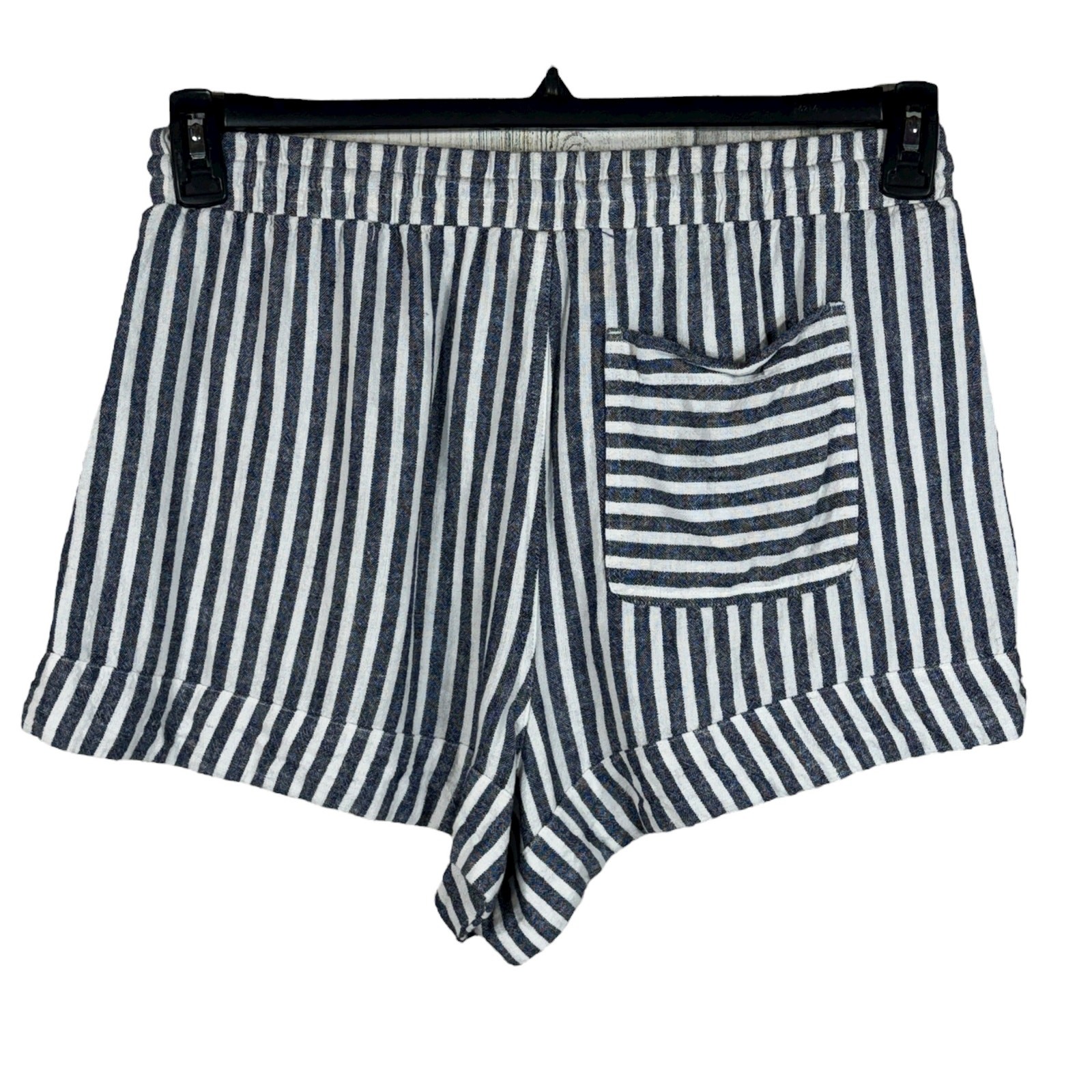 Universal Thread Medium Shorts Striped Pull-On Li… - image 3
