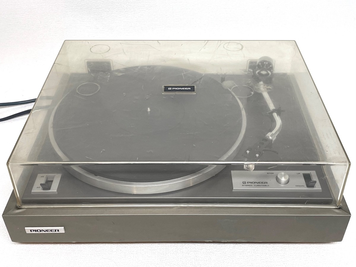 Vintage Pioneer PL-155A Turntable / Record Player - Fully Working