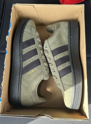 Adidas Originals Campus Men s Athletic Shoe Sneakers Olive Suede #307