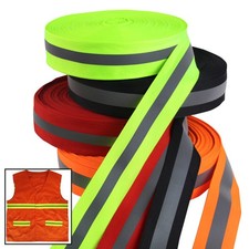 Hochsichtbares Reflektierendes Gurtband Sicherheitsband Arbeitskleidung Outdoor Hochsichtbares Reflektierendes Gurtband Sicherheitsband Arbeitskleidung Outdoor