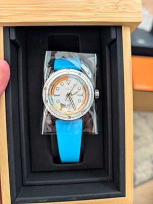 Christopher Ward The Pool Diver Automatic Swiss Made 41mm 150m Box Papers