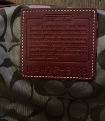 Coach Vintage Legacy Red Leather Saddle Studio Flap Crossbody Bag