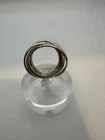 Vintage  Sterling Silver .925 Made in Mexico 5 band multiple - 7 grams size 6.5