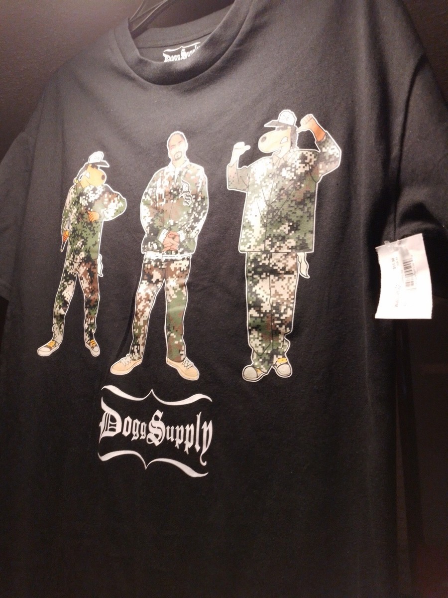 Snoop Dogg マーチ Tシャツ ラップT ブラック HIPHOP Snoop Dogg Black T-Shirt Mens Size XS Dogg Supply New ~Music