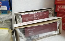 ACCURAIL HO KITS 40FT USRA DBL SHTH BOXCAR TAXAS PACIFIC LEHIGH VALLEY X 3