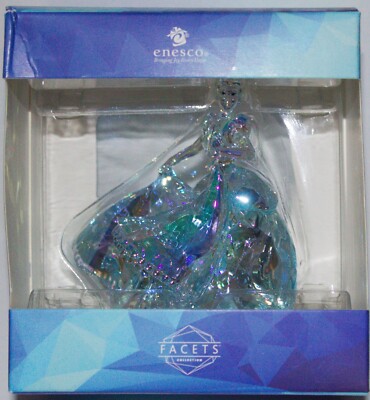 Walt Disney Cinderella Twirling Ball Gown FACETS 2.56'' Acrylic Figurine BOXED
