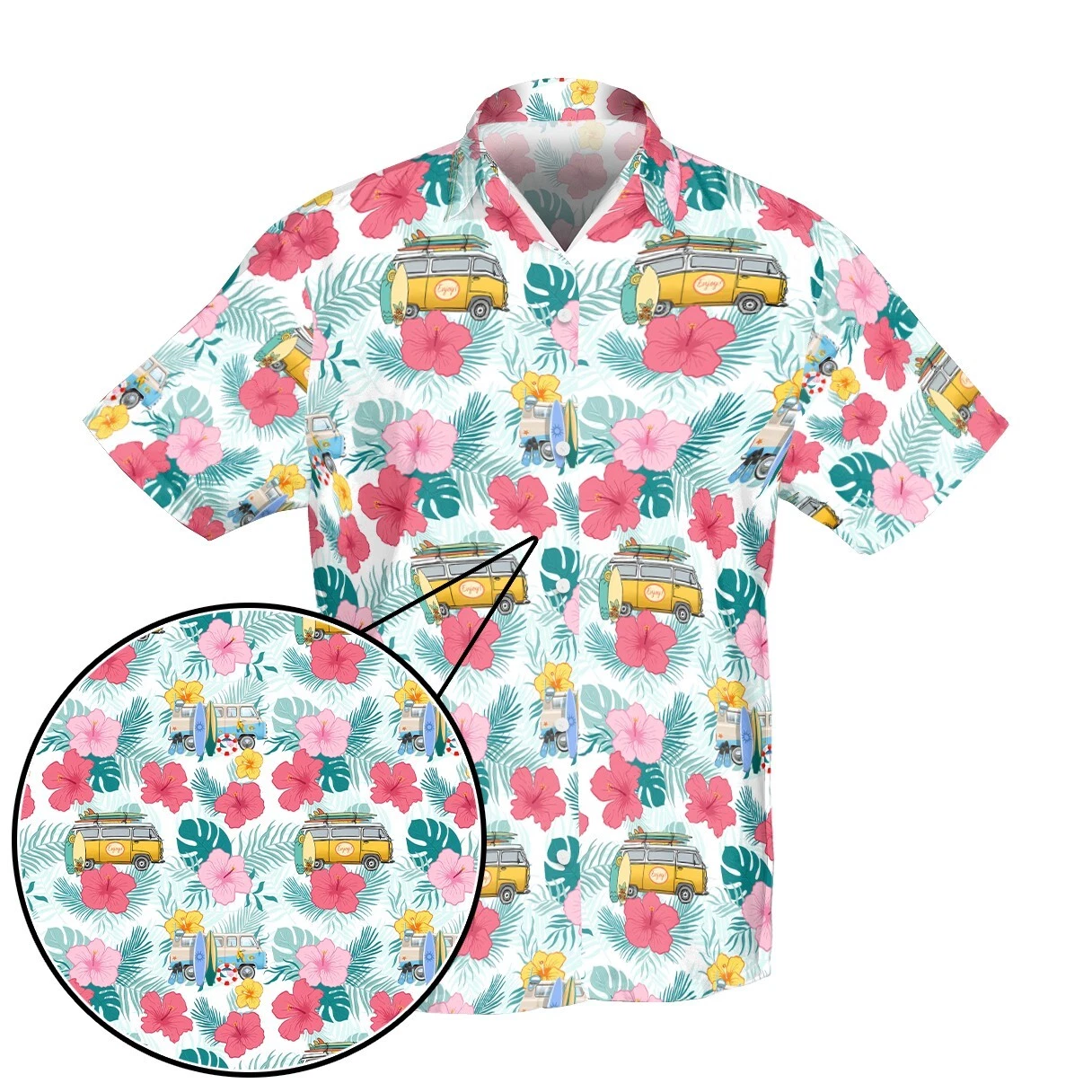 Summer Camper Tropical Hawaiian Shirt